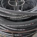 factory black wrap cover hydraulic hose for oil EN853 2SN